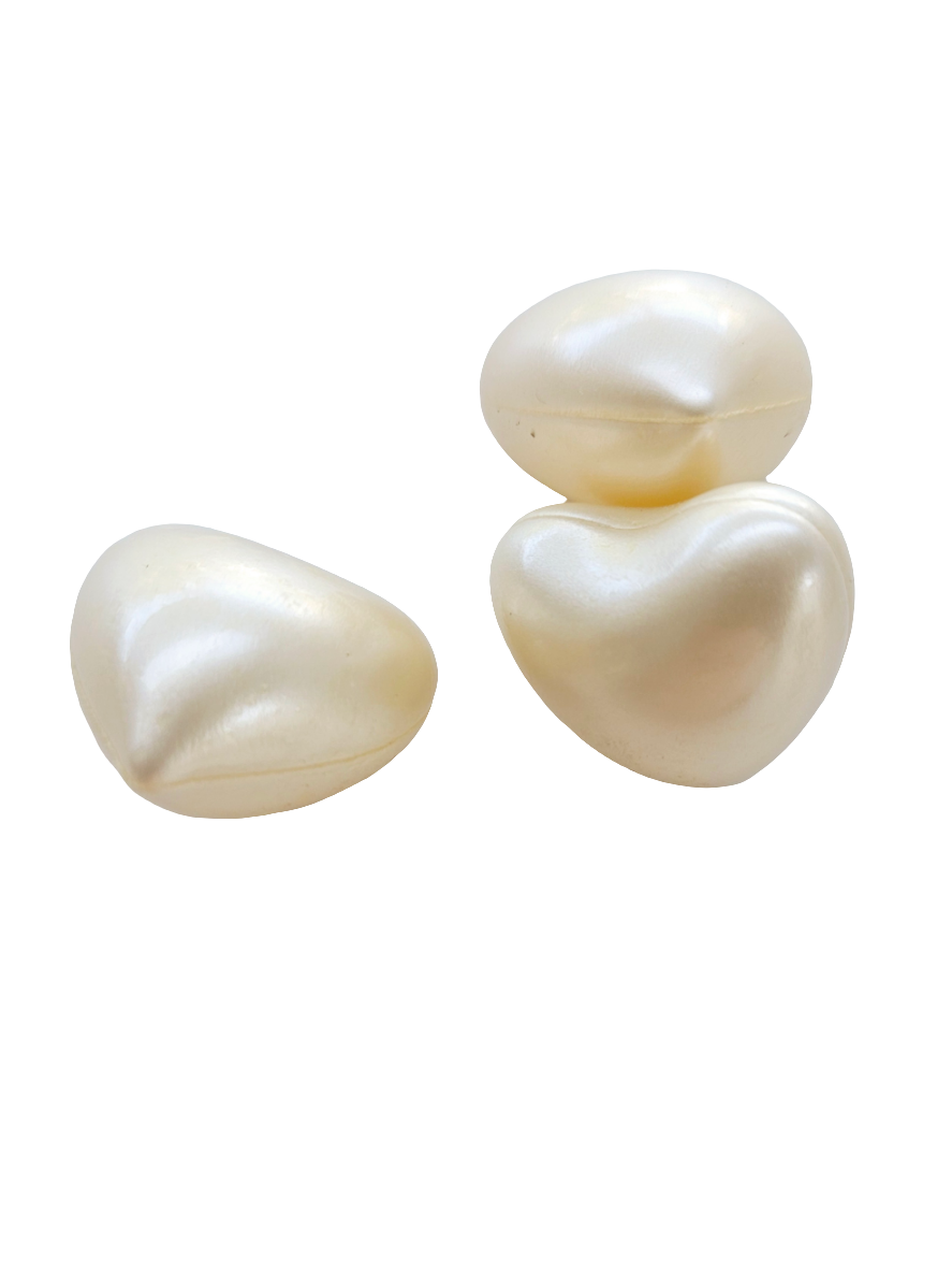 Perle de bain Cœur Vanille