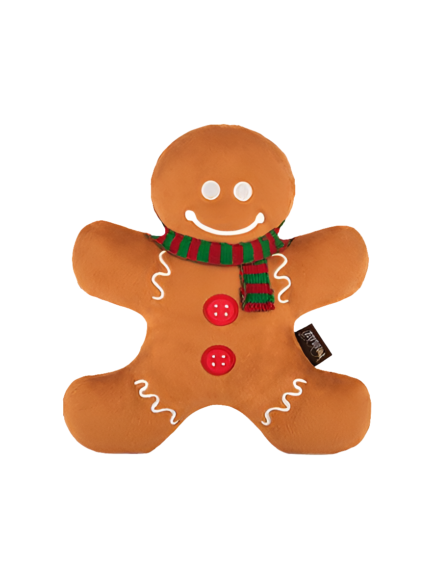 Peluche pain d’épices - jouet pour chien
