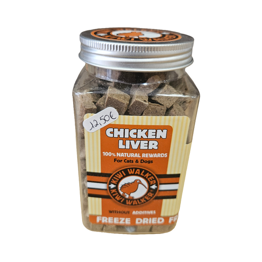 Friandises Lyophilisées Foie de poulet pour chien et chat - 115g