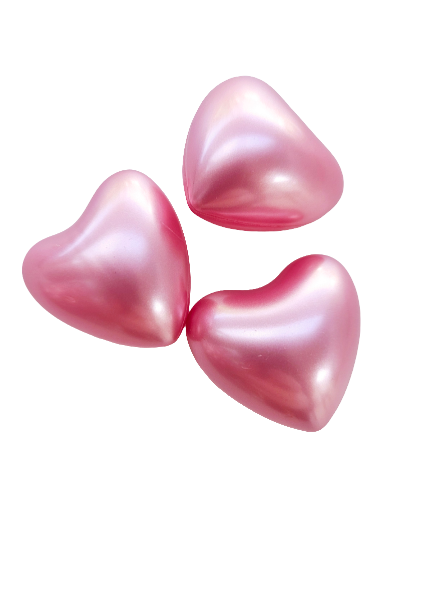 Perle de bain coeur Rose