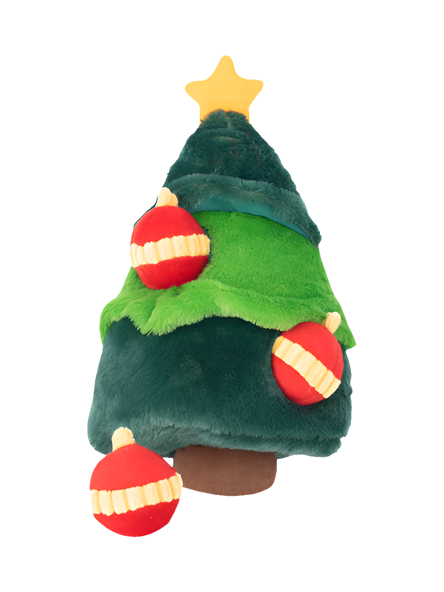 Jouet d’Occupation Sapin de Noël & Boules – Édition limitée - peluche pour chien