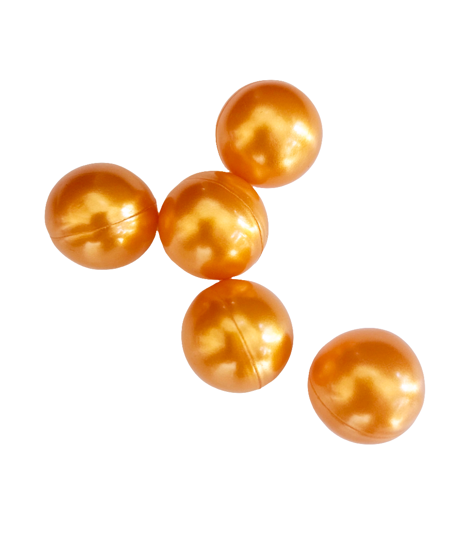 Perle de bain ronde Monoï