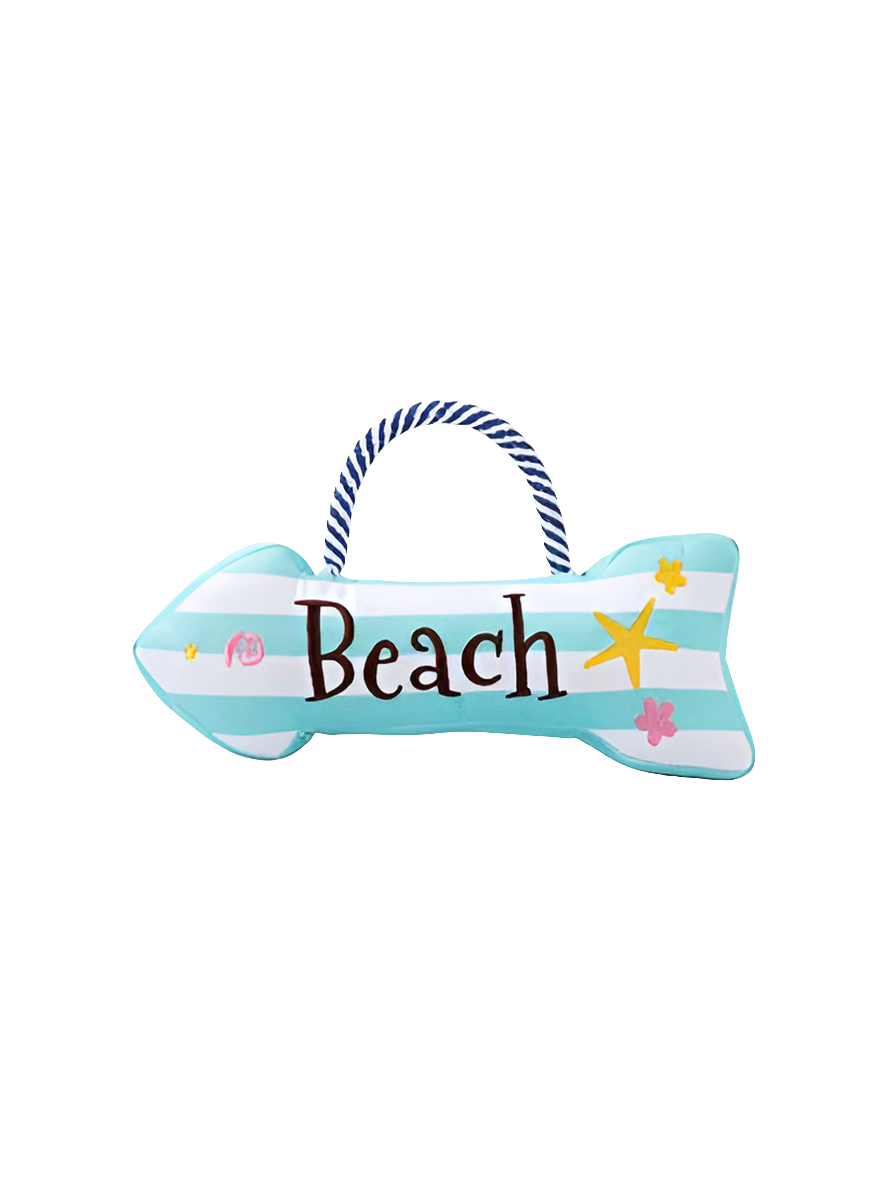 Peluche en corde et peluche Beach Daze Plage