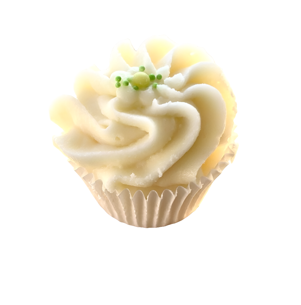 Fondant cupcake Fleur d’oranger au beurre de cacao et karité Bio- 55g .