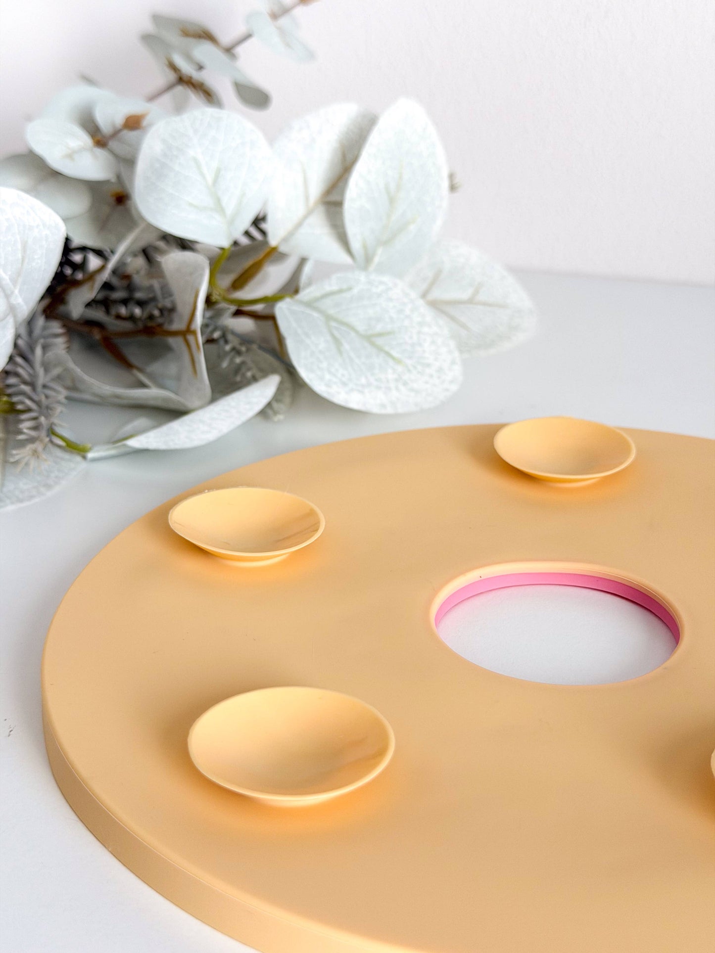 🍩 Tapis de léchage Donut - Tapis d'occupation pour chat et chien