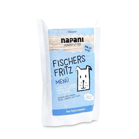 Menu bio saumon - Nourriture humide complémentaire pour chien