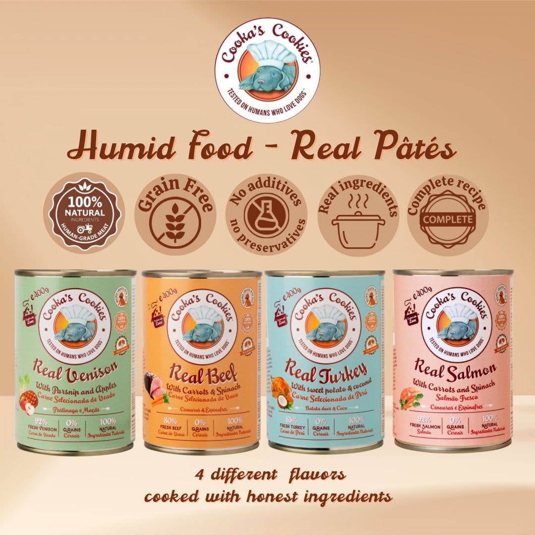 Real Beef – Repas complet au bœuf pour chien 400 g