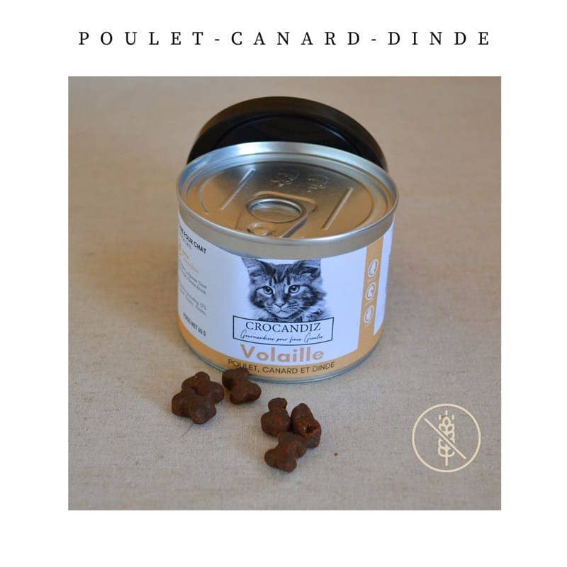 Friandises pour chat 3 volailles🐔✨