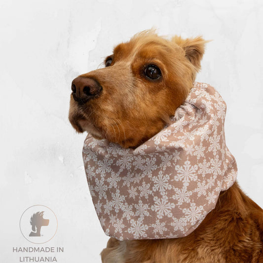🐾 Snood Imperméable Double Épaisseur - Flocons