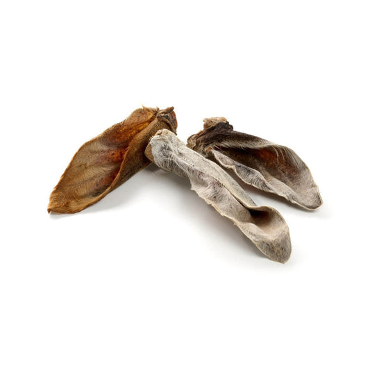 Oreille de veau - avec ou sans fourrure - mastication à l'unité