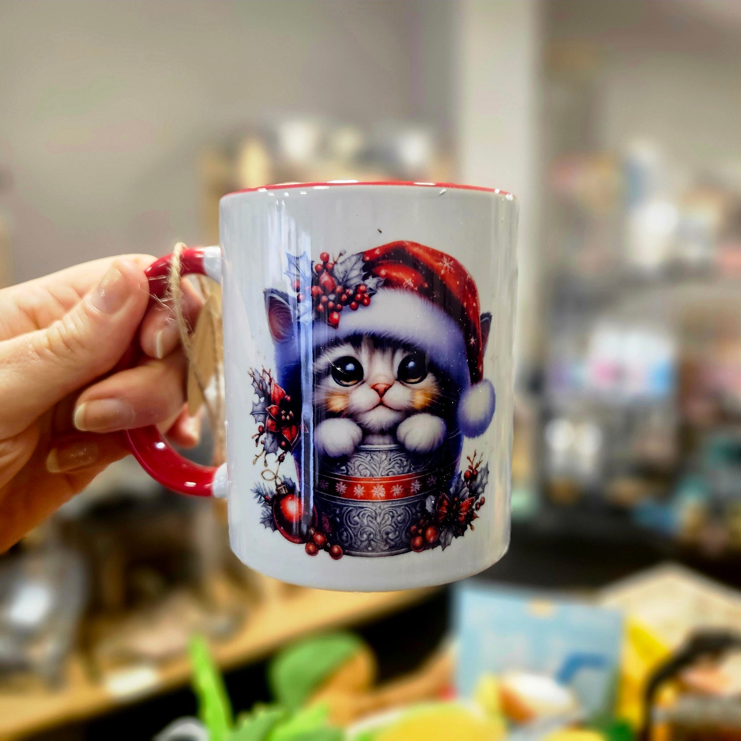🎄 Mug de Noël – Chats & Chiens 🐾