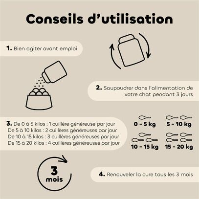 Poudre Alt'vers - complément alimentaire contre les vers intestinaux