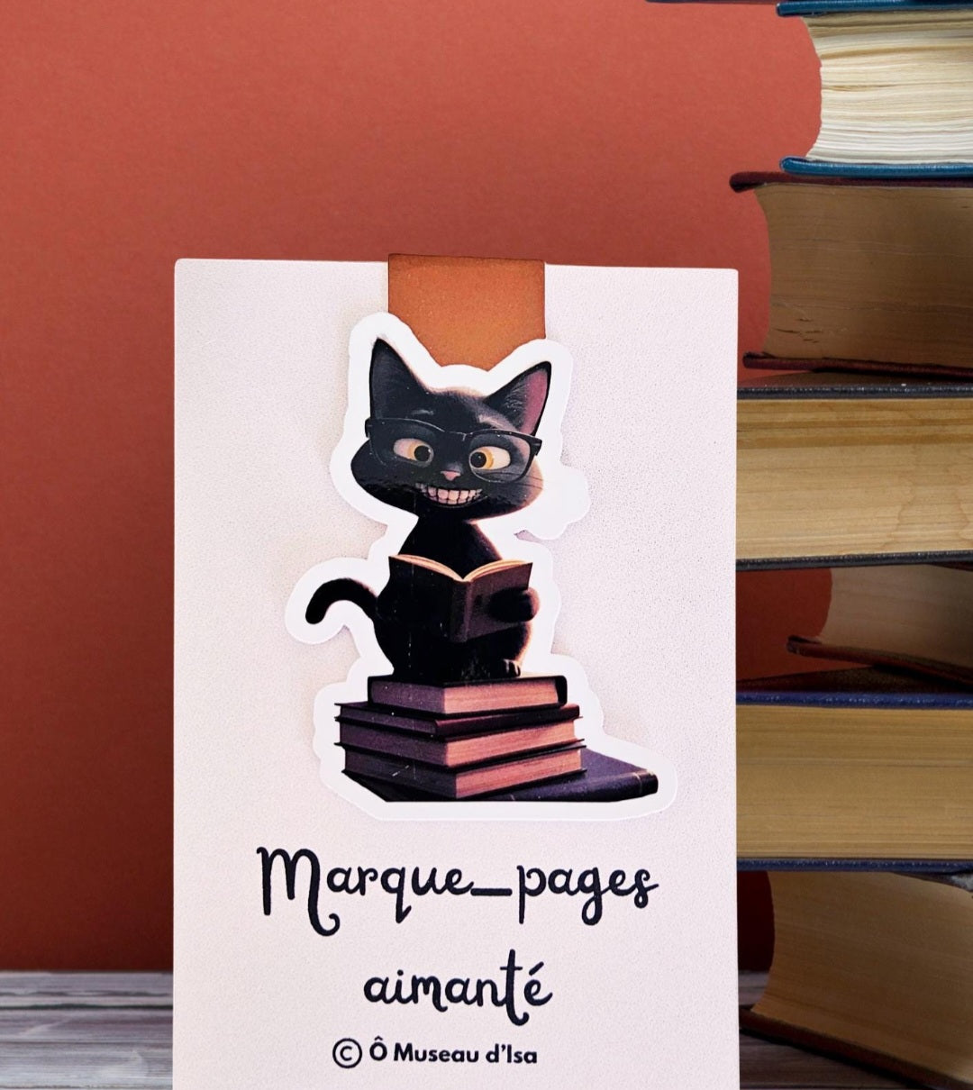 Marque-pages Chat noir