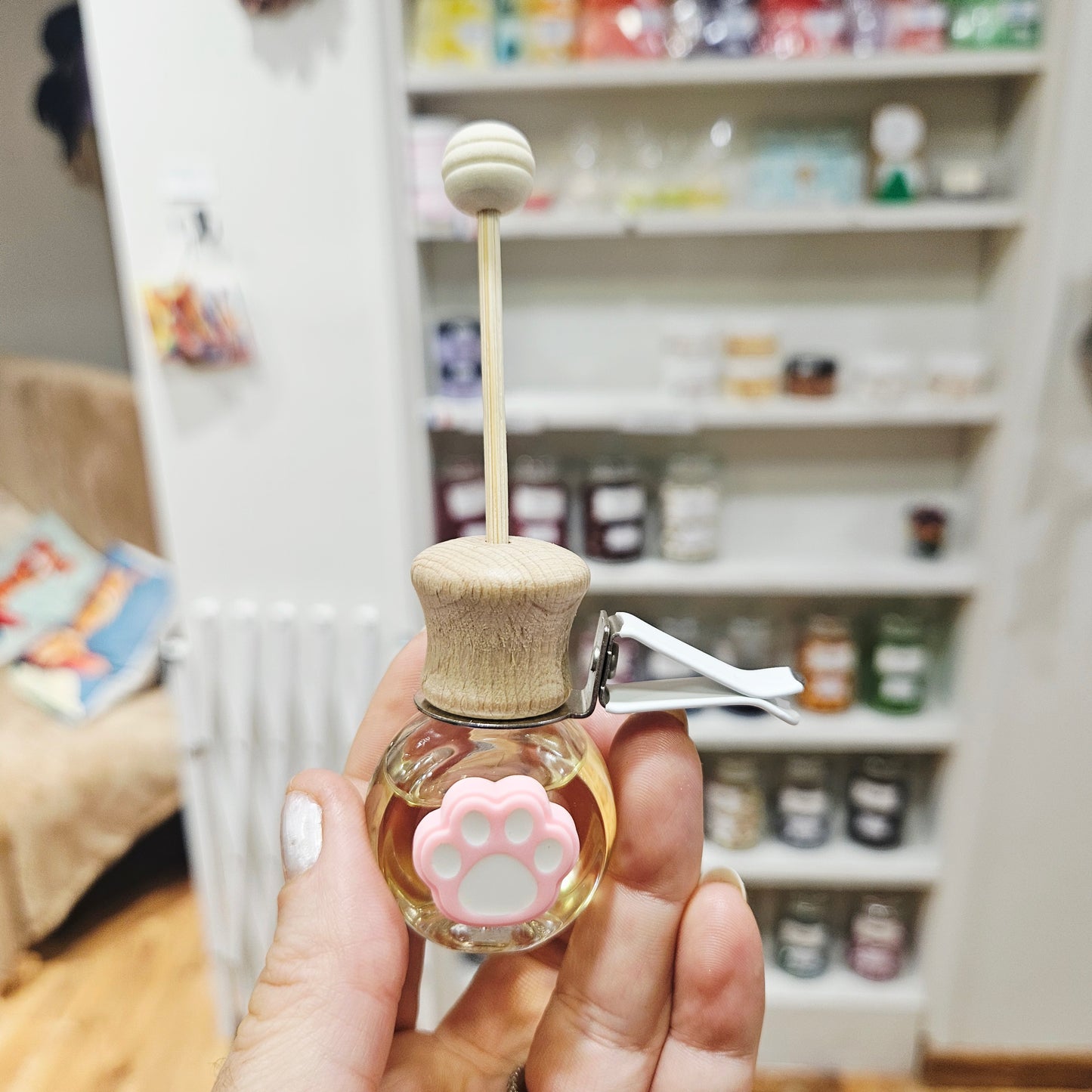 Diffuseur parfumé pour voiture “Empreinte de patte”