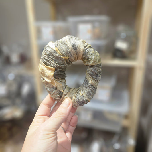 Donuts de peaux de Cabillaud - Mastication gourmande pour chien