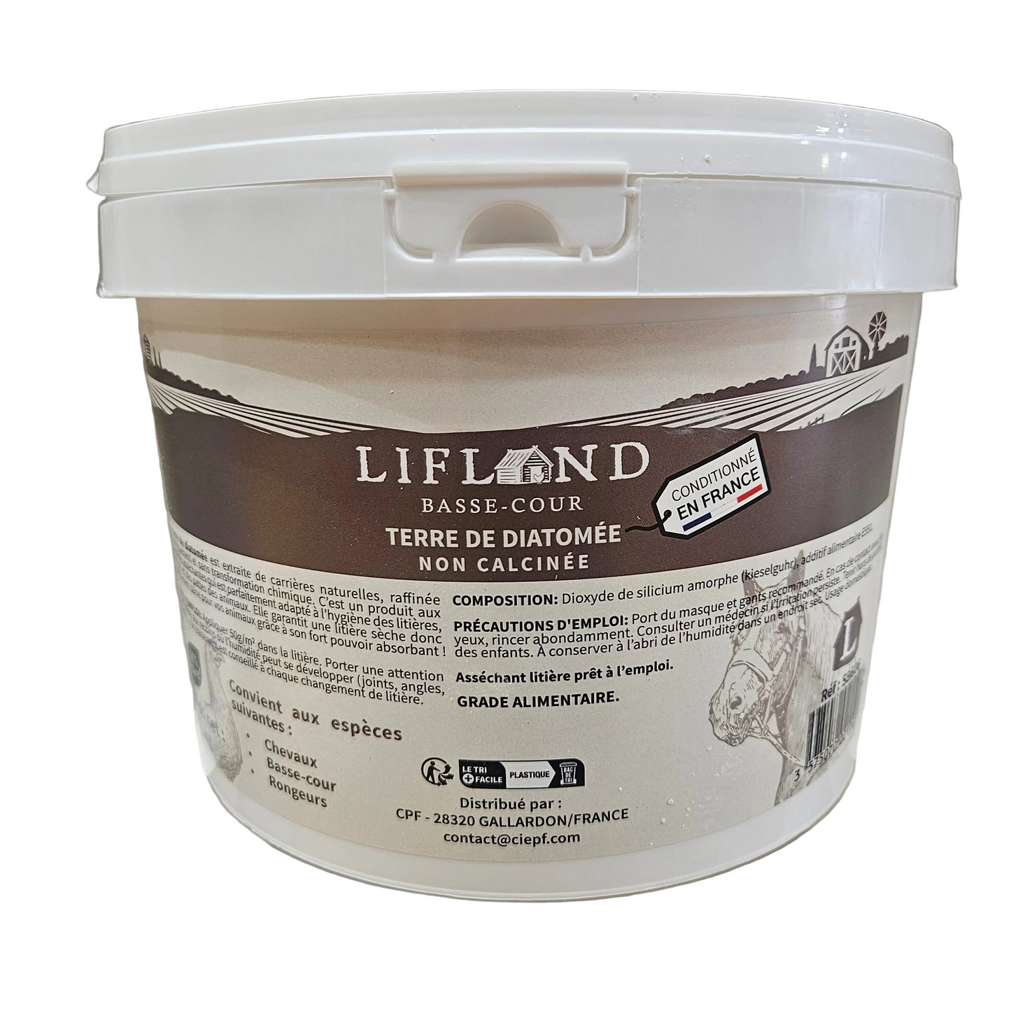 Terre de diatomée - 1.25kg