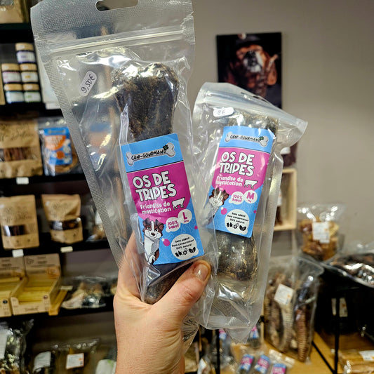 Os de tripes - mastication gourmande pour chien