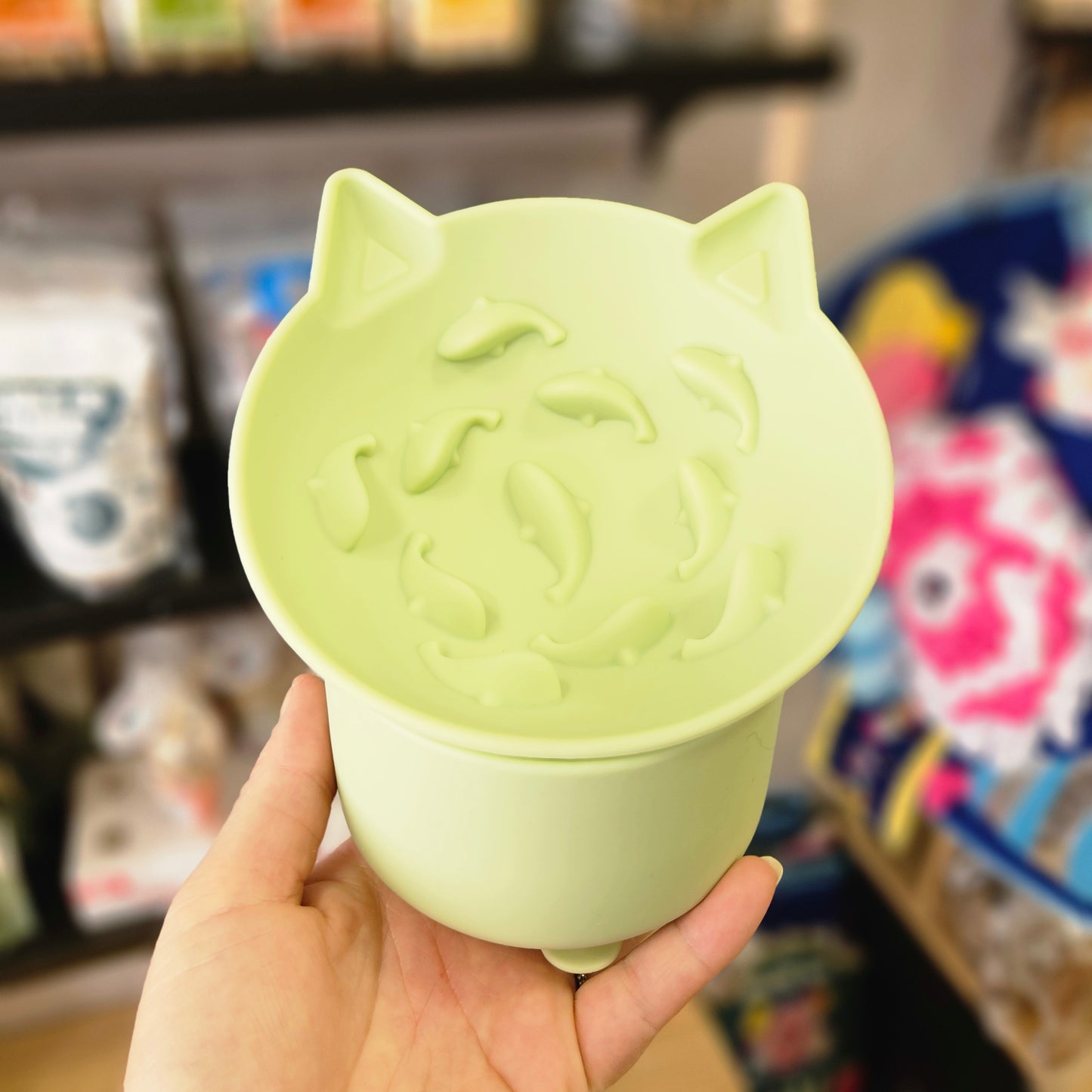 🐱 Gamelle anti-glouton “Cat” – Pour chats et petits chiens