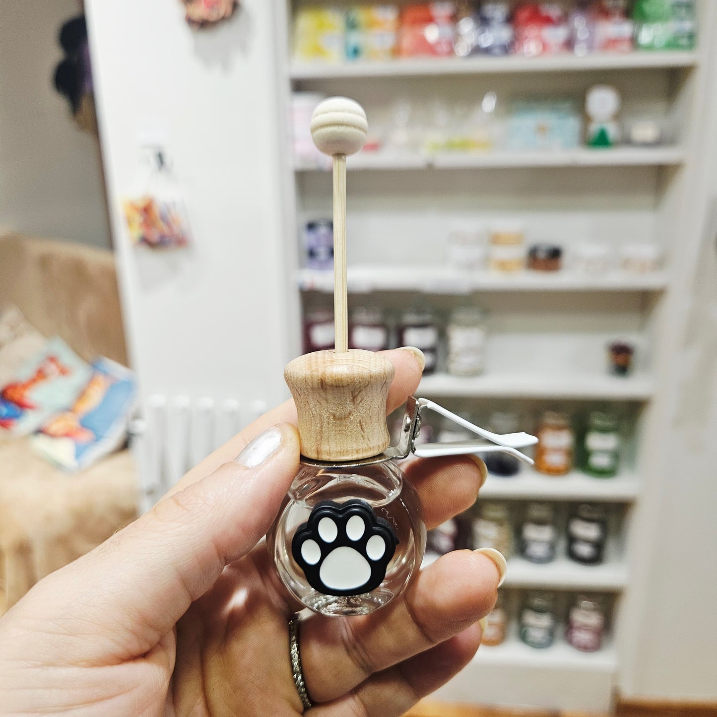 Diffuseur parfumé pour voiture “Empreinte de patte”