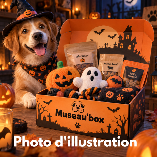 Museau'box Halloween pour chien - Édition limitée bimestrielle - Réservation