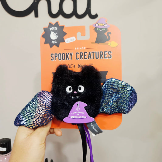 Chauve-souris à la cataire – Jouet Halloween pour chat