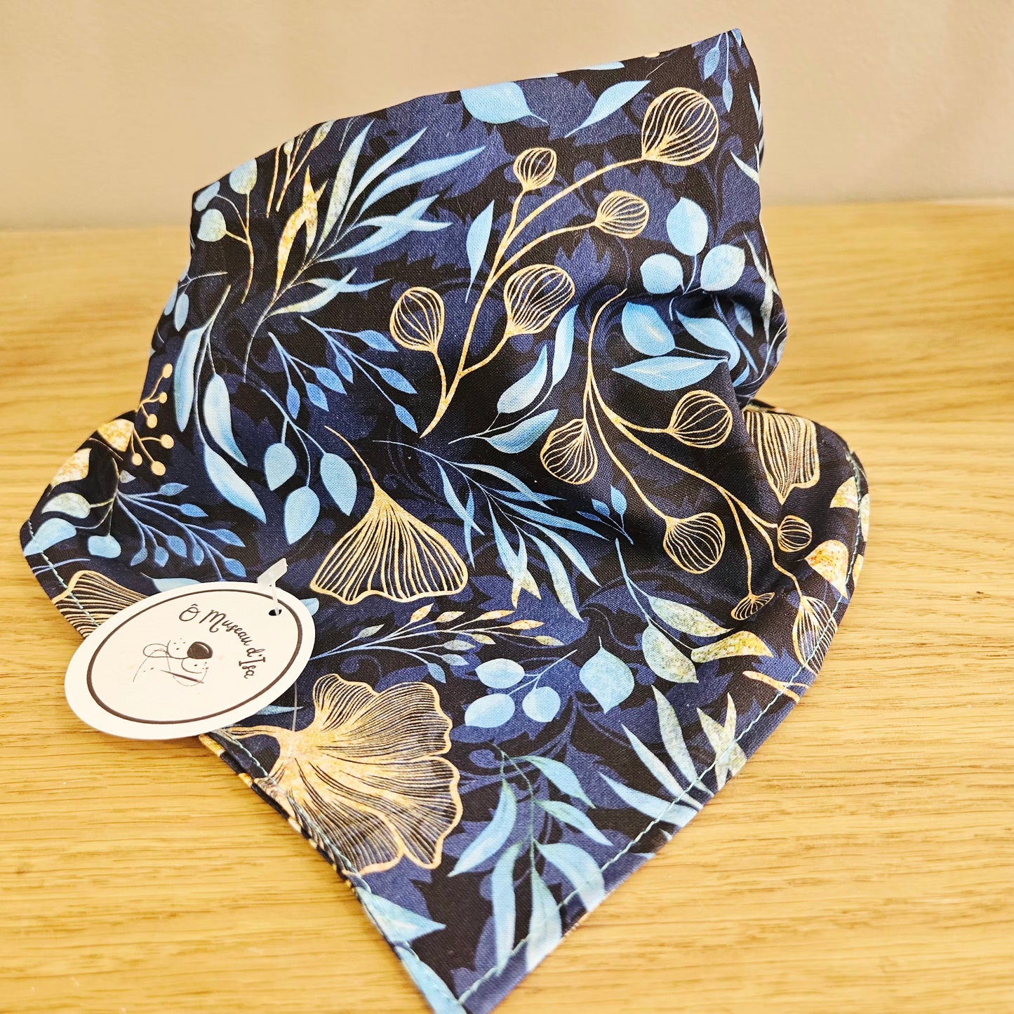 Bandana à nouer - Collection Jardin de Minuit