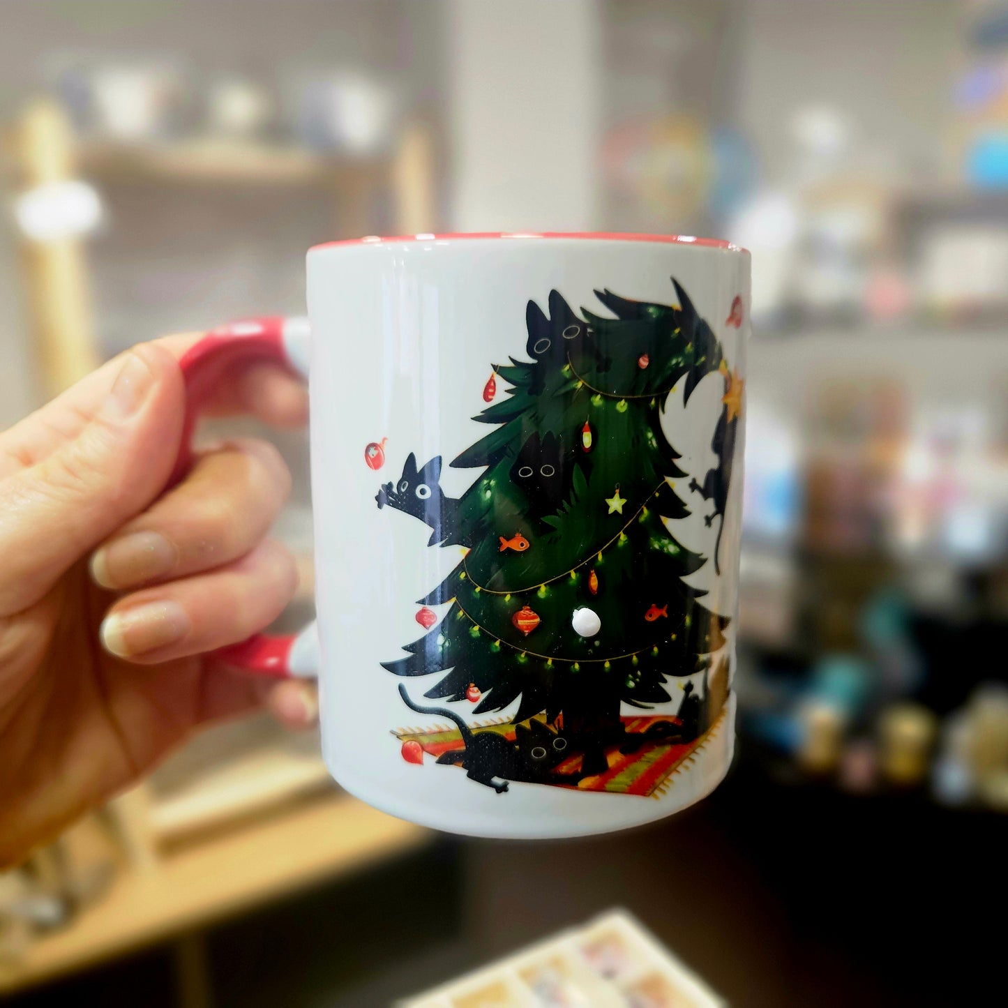 🎄 Mug de Noël – Chats & Chiens 🐾