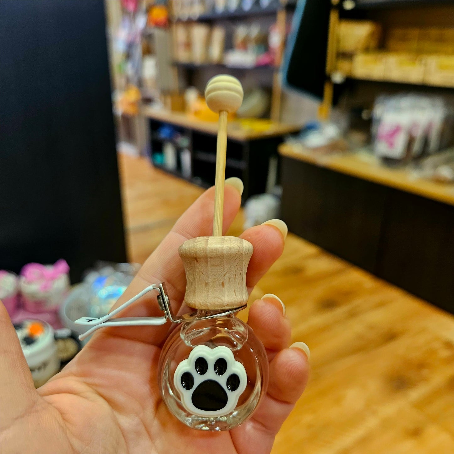 Diffuseur parfumé pour voiture “Empreinte de patte”