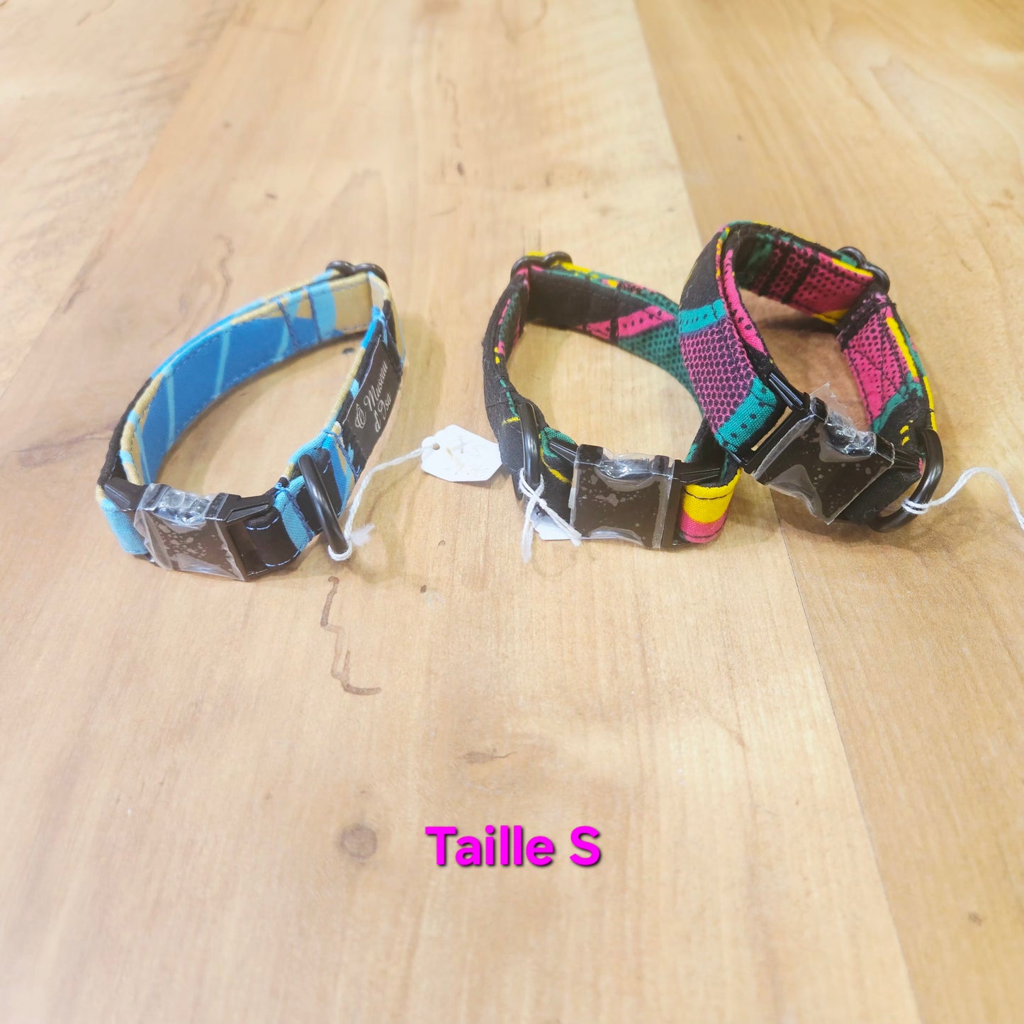 Collier réglable en tissu