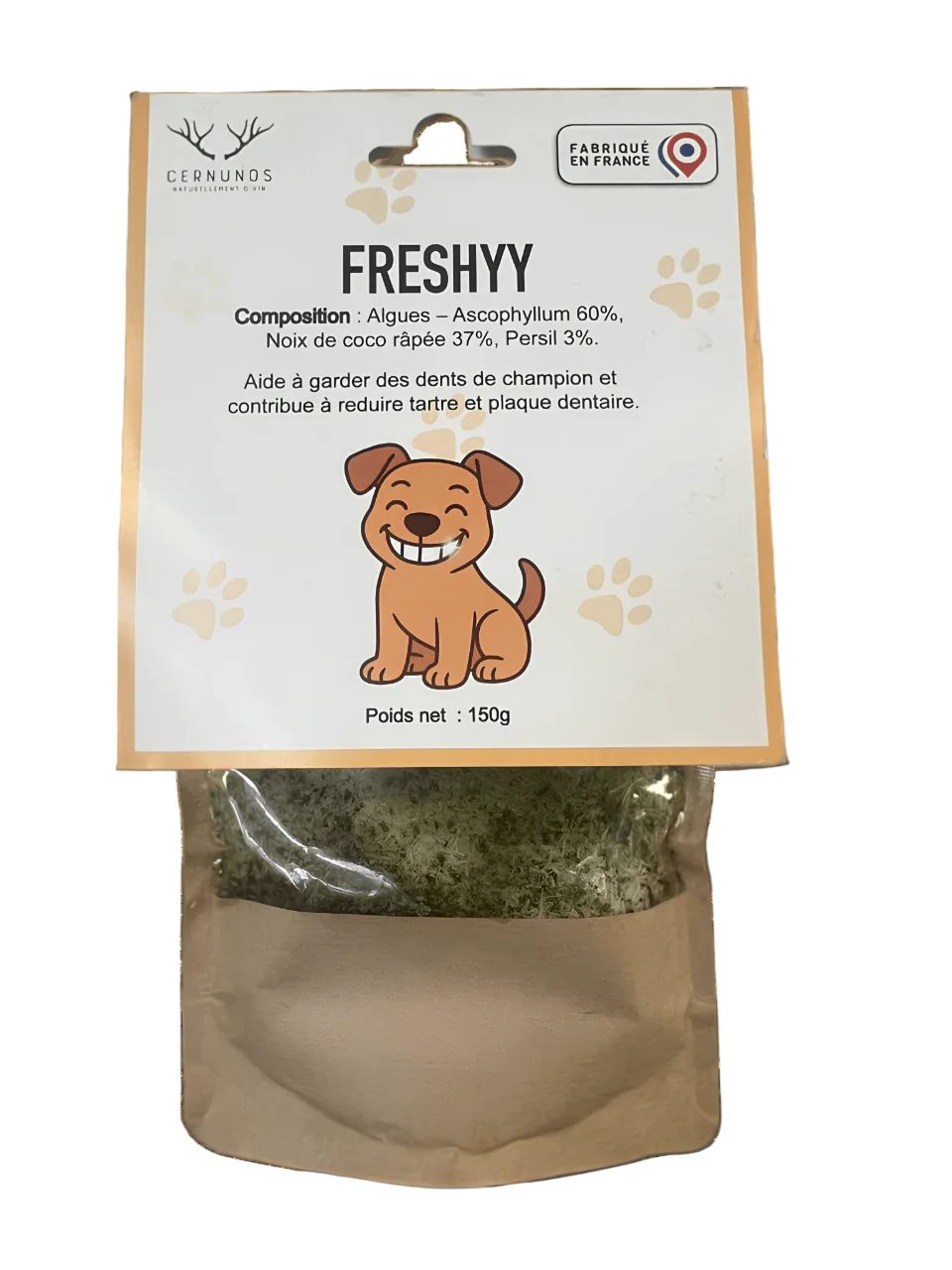 Anti-tartre - complément alimentaire pour chien - 150g