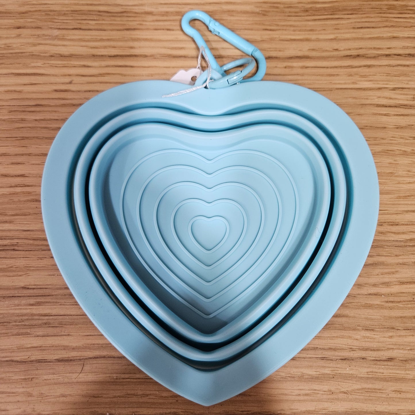 Gamelle de voyage en forme de coeur