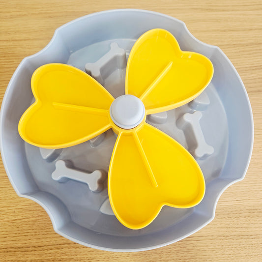 Gamelle anti-glouton pour chien et chat – alimentation lente