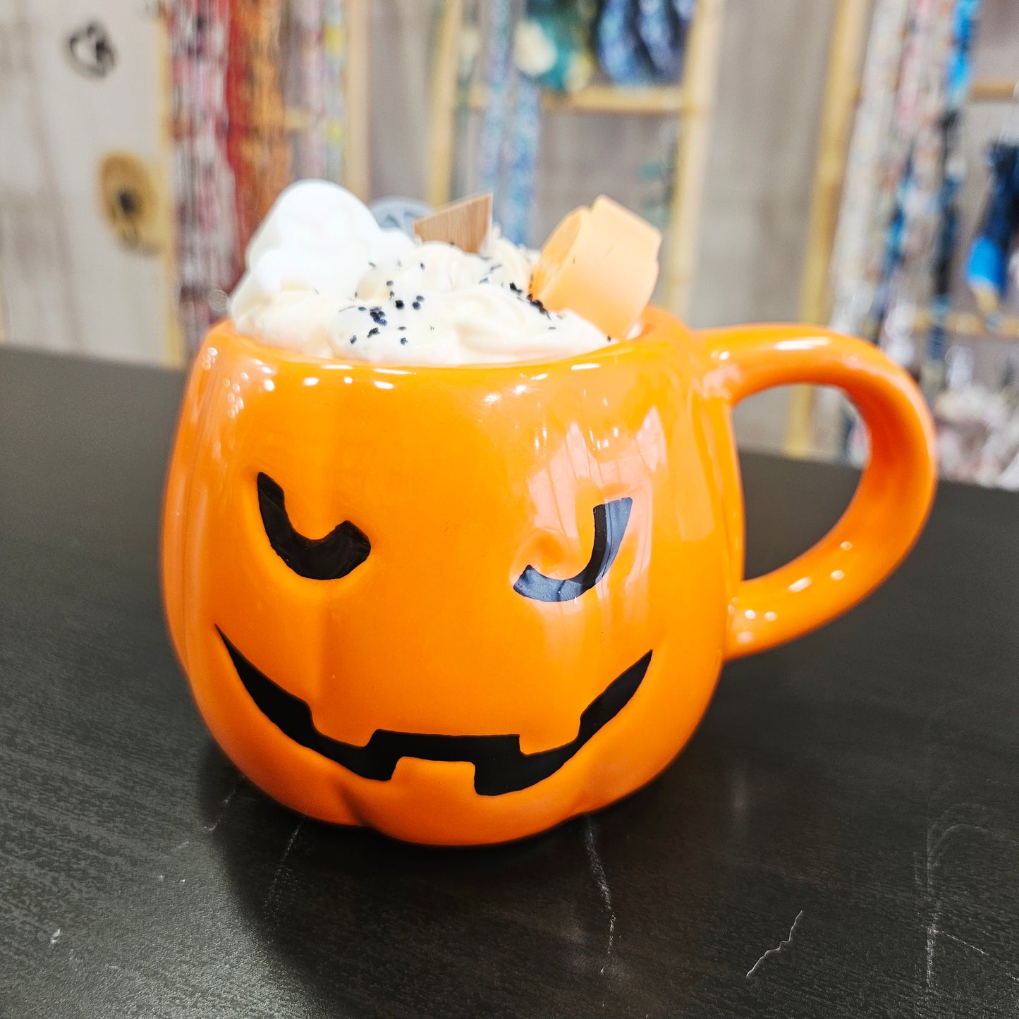 Bougie et fondant - Halloween