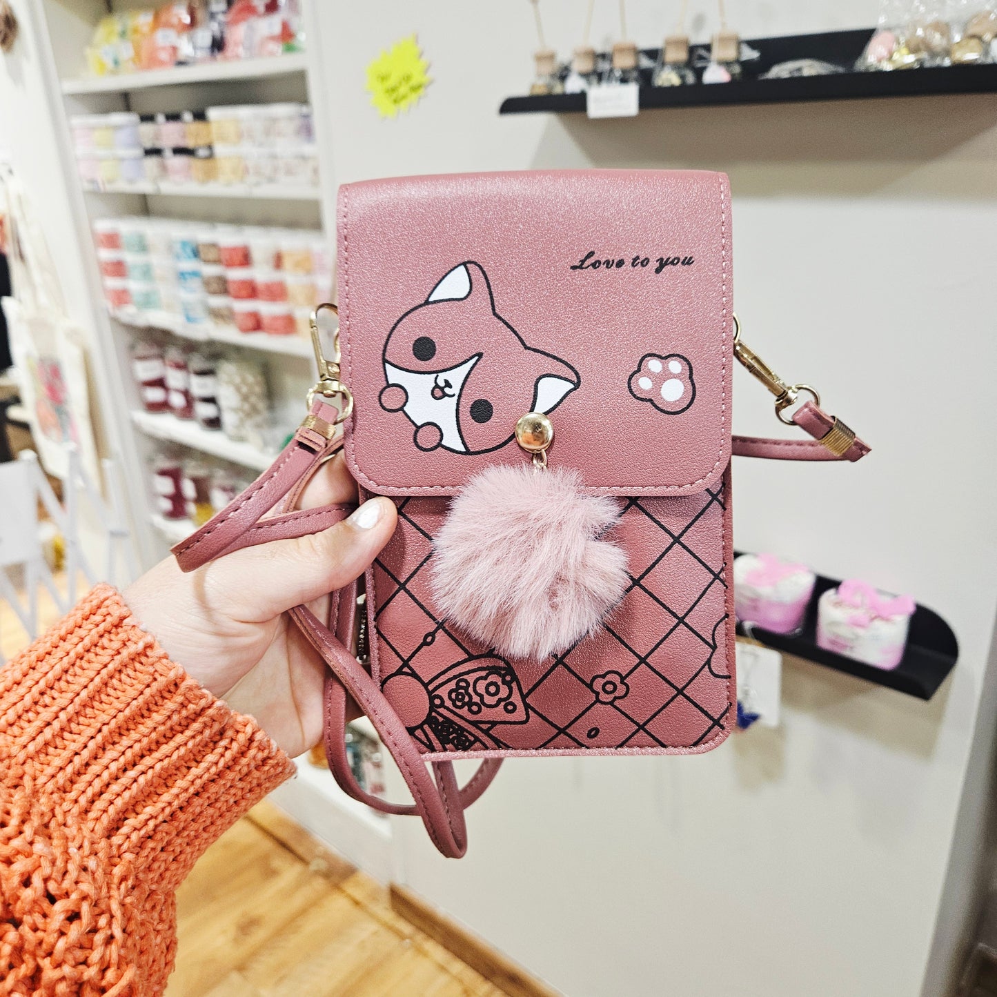 Sac Bandoulière Chien Cartoon