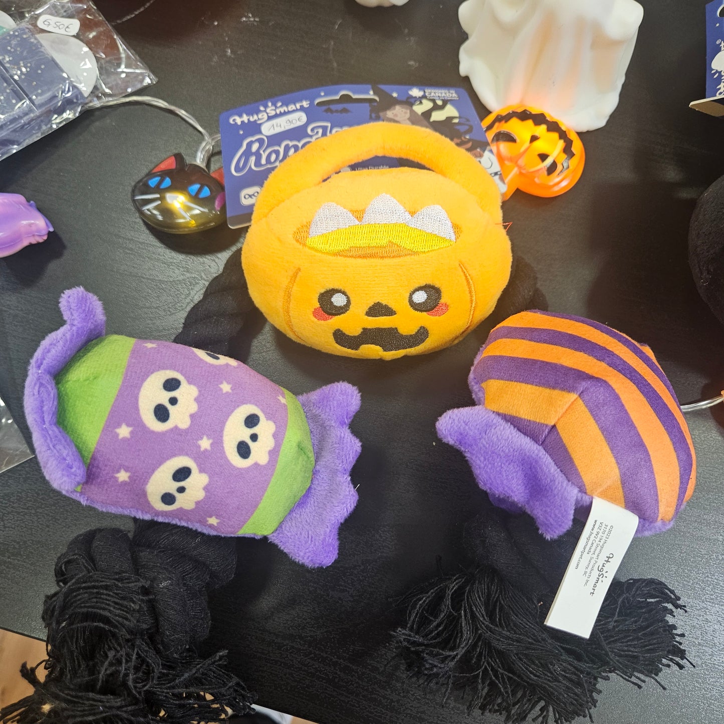 Jouet en peluche et corde - Bonbons Halloween 🍬🎃🍬 - HugSmart