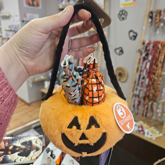 Jouet d'occupation pour chien - Citrouille d'Halloween 🎃🍬 - PetPlay