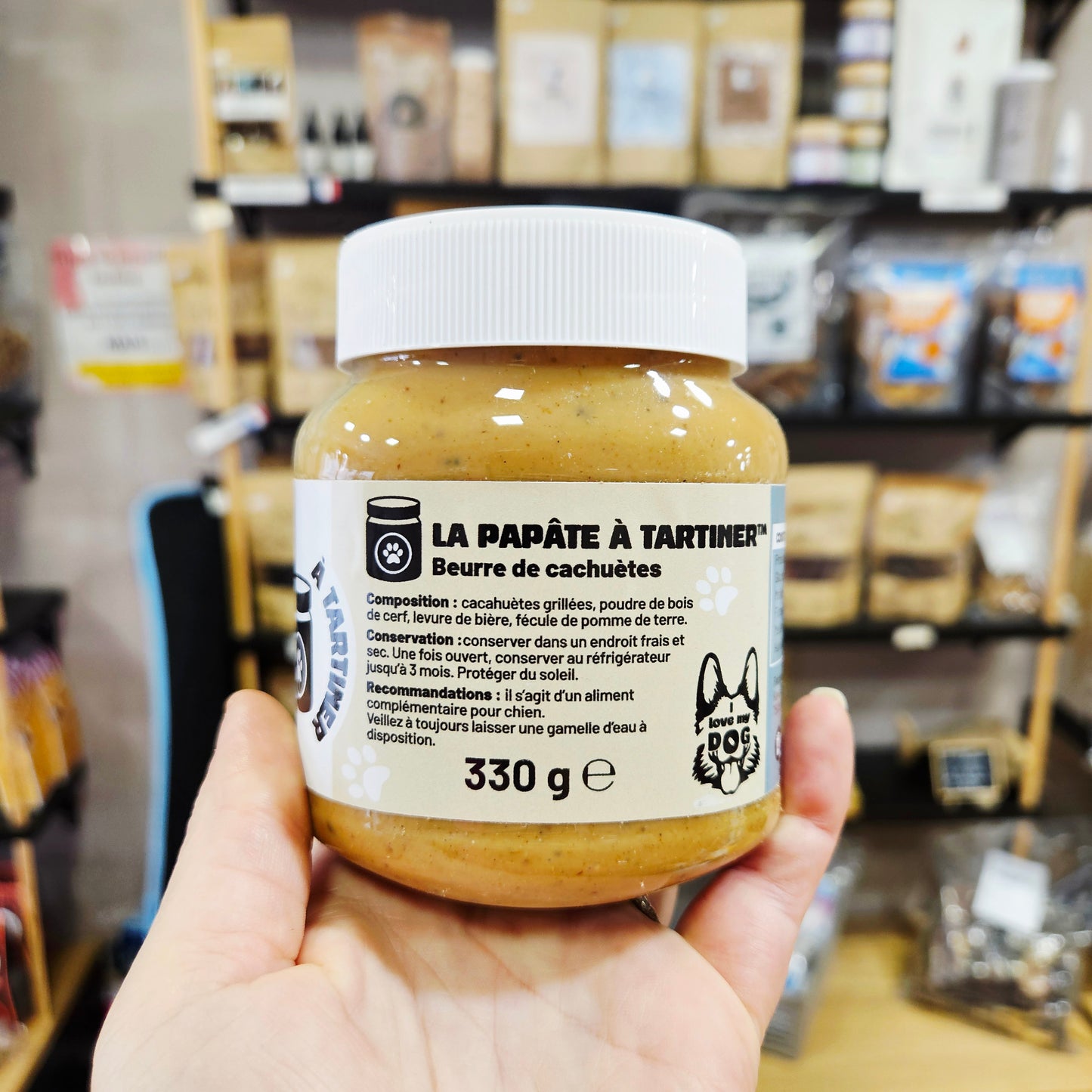 🥜 La Papâte à Tartiner® – Beurre de cacahuète pour chien