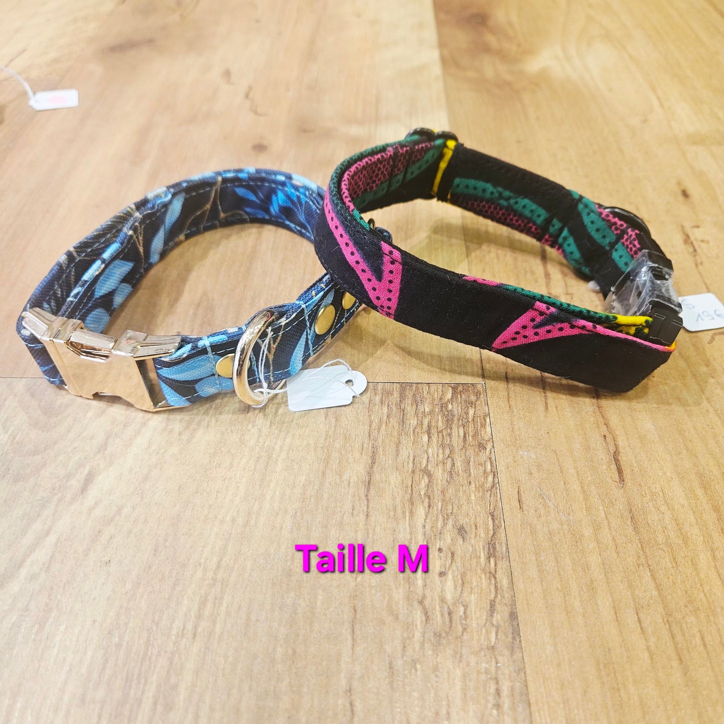 Collier réglable en tissu