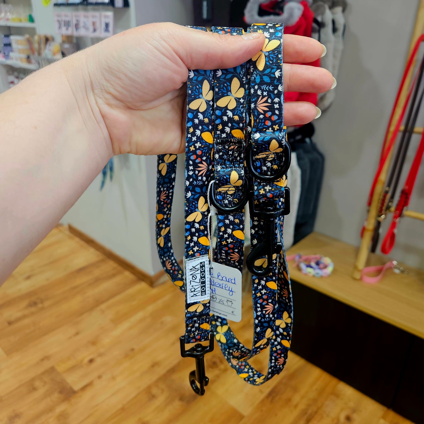 🐕 Laisse Bandoulière Mains Libres – Colorée, Polyvalente & Ultra-Résistante