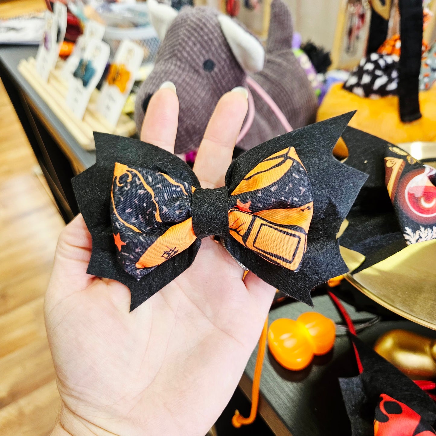 Noeud-papillon chauve souris - pour chat et chien - collection spéciale Halloween