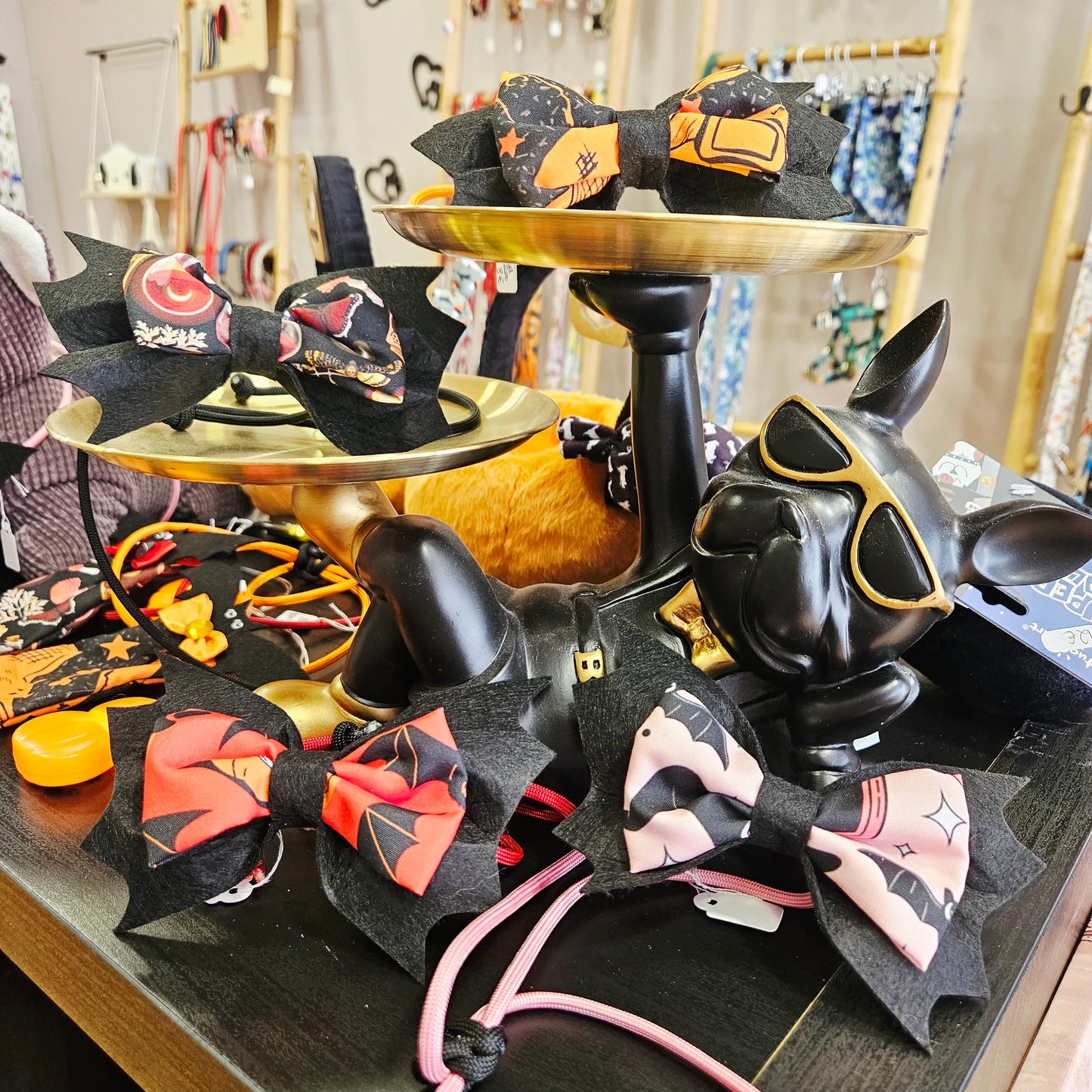 Noeud-papillon chauve souris - pour chat et chien - collection spéciale Halloween