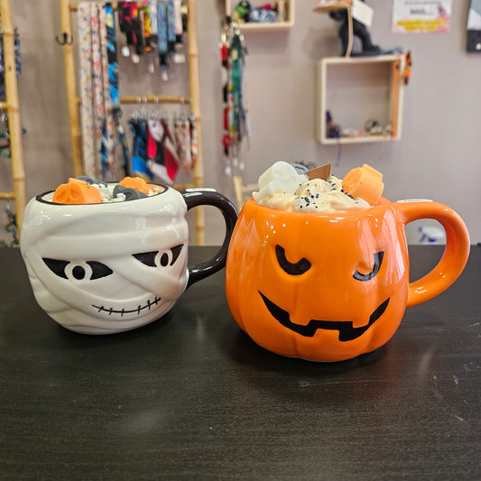 Bougie et fondant - Halloween