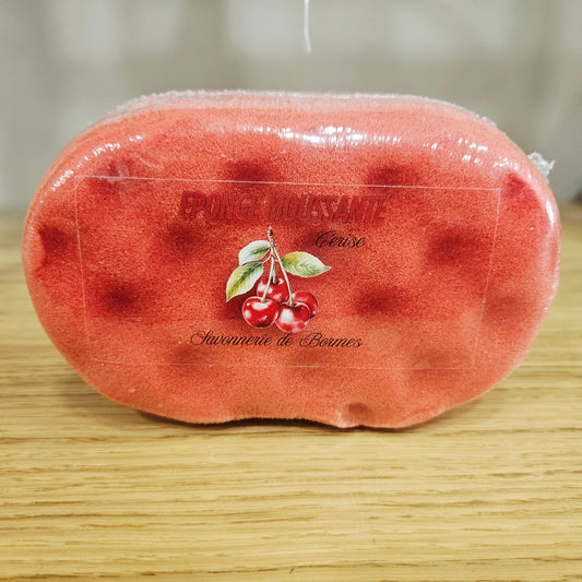 🍒🫧 Éponge Moussante – Cerise
150 g