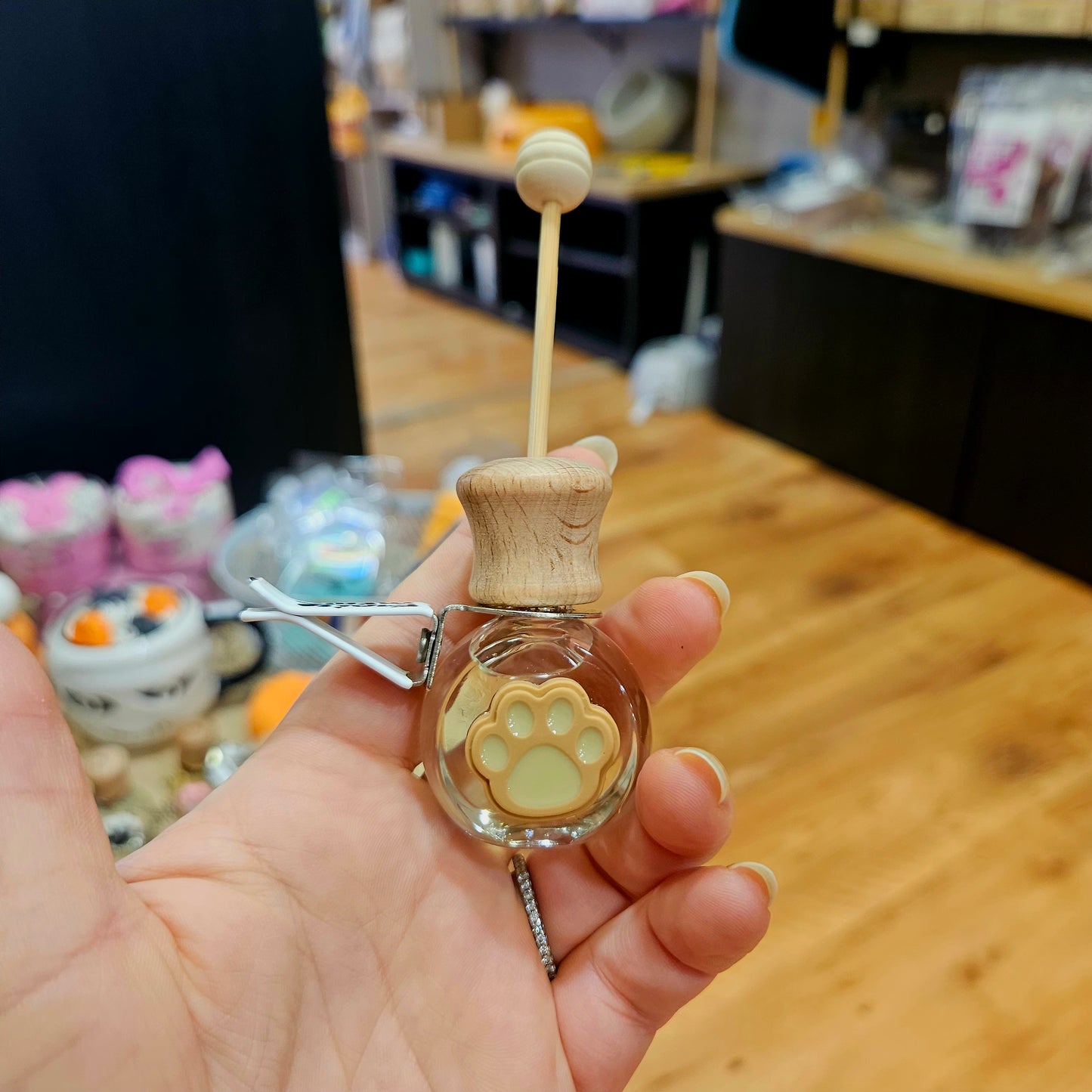 Diffuseur parfumé pour voiture “Empreinte de patte”