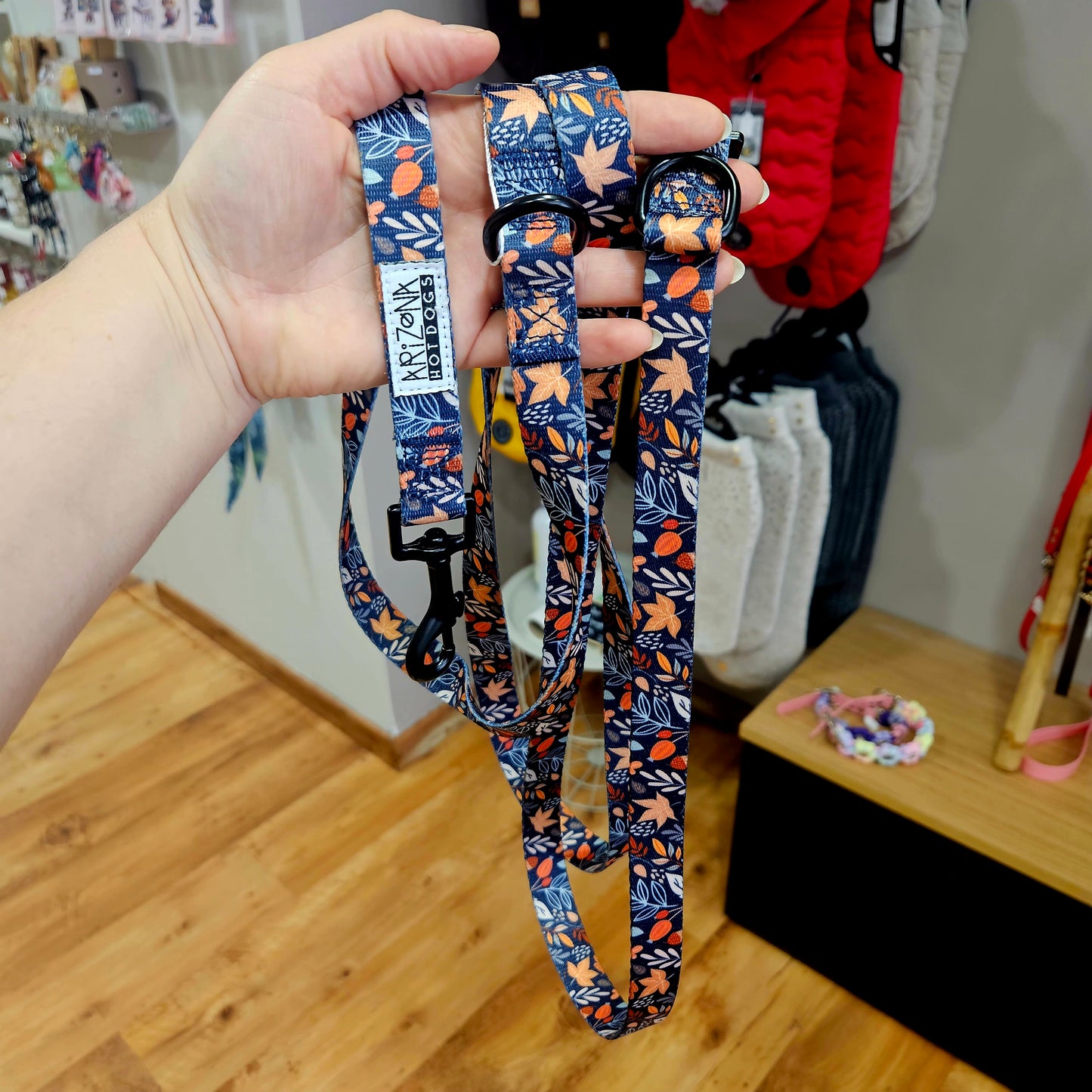 🐕 Laisse Bandoulière Mains Libres – Colorée, Polyvalente & Ultra-Résistante