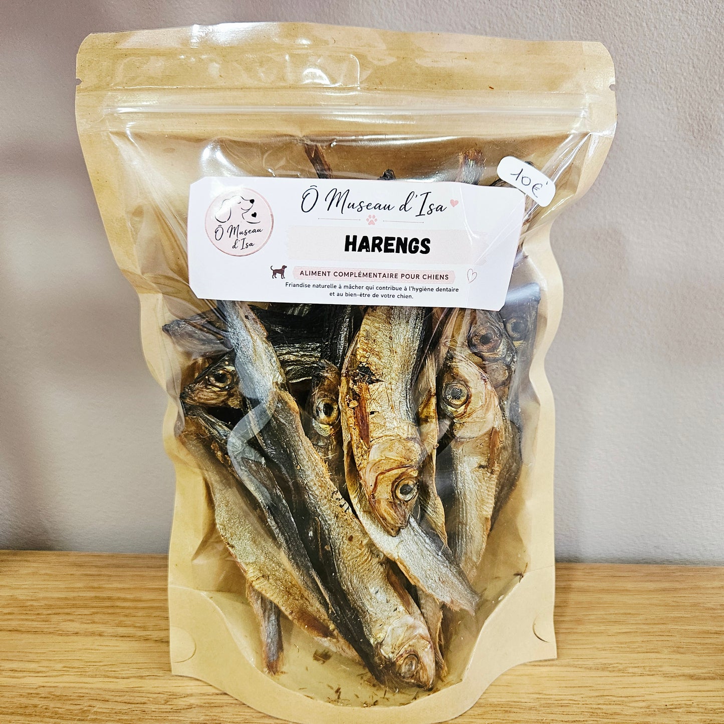 Harengs séchés pour chiens - friandises