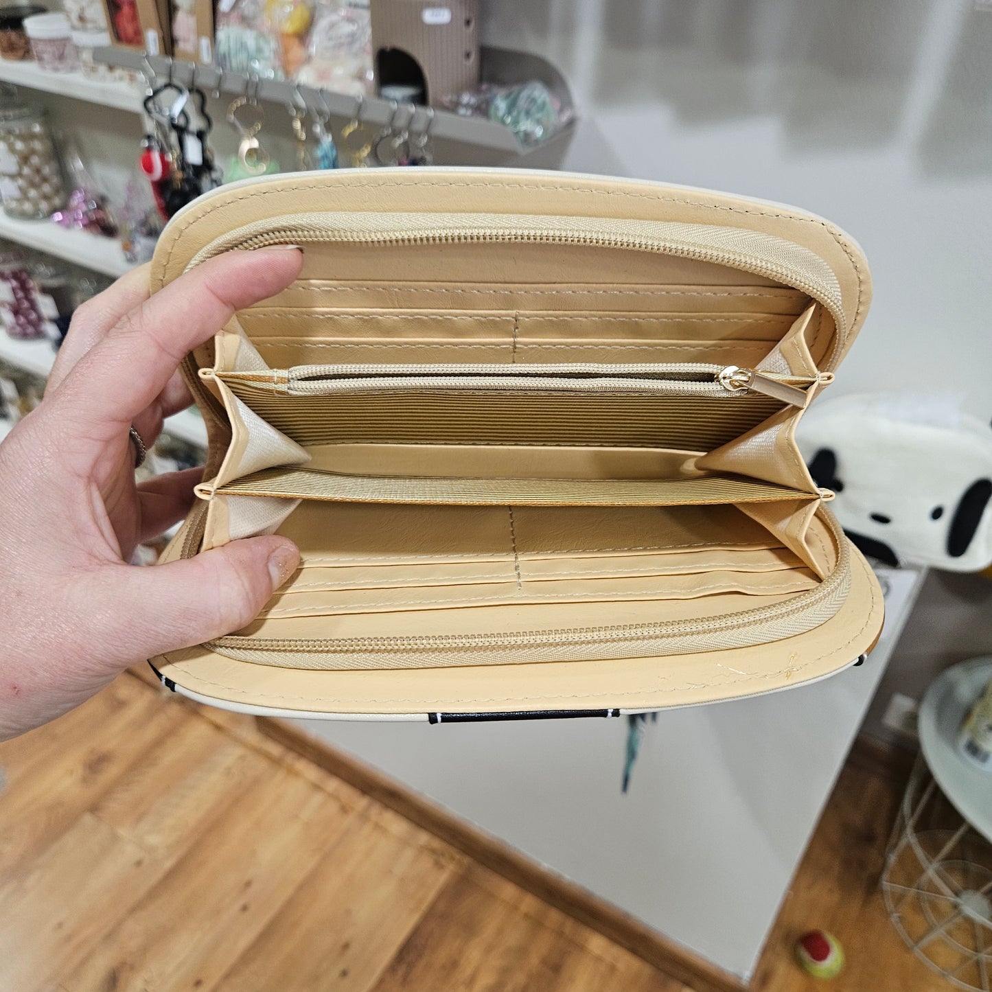 🐶 Portefeuille Long Femme – Motif Chiot Mignon