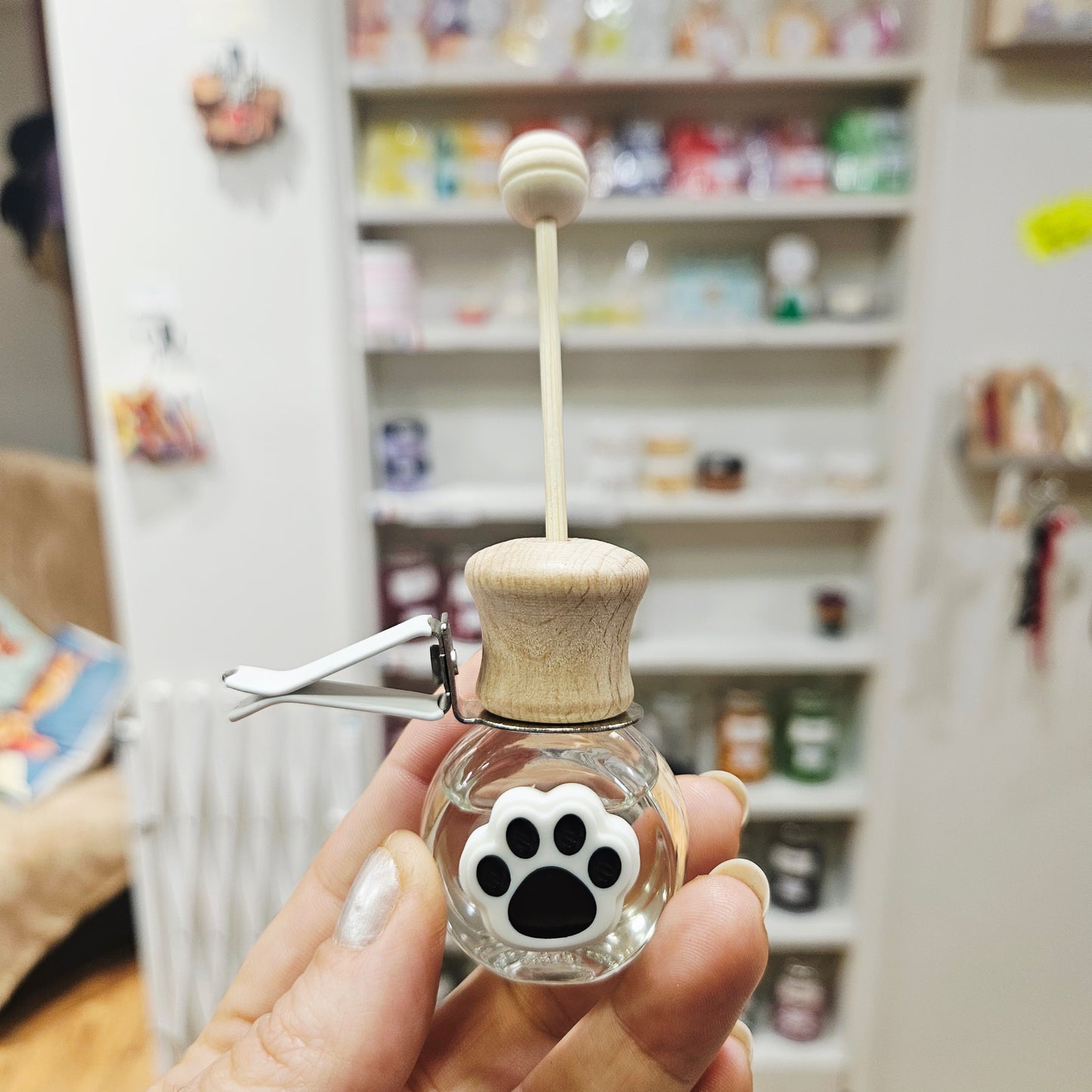 Diffuseur parfumé pour voiture “Empreinte de patte”