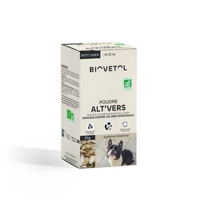 Poudre Alt'vers - complément alimentaire contre les vers intestinaux